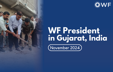 The WF President in Gujarat, India – November 2024